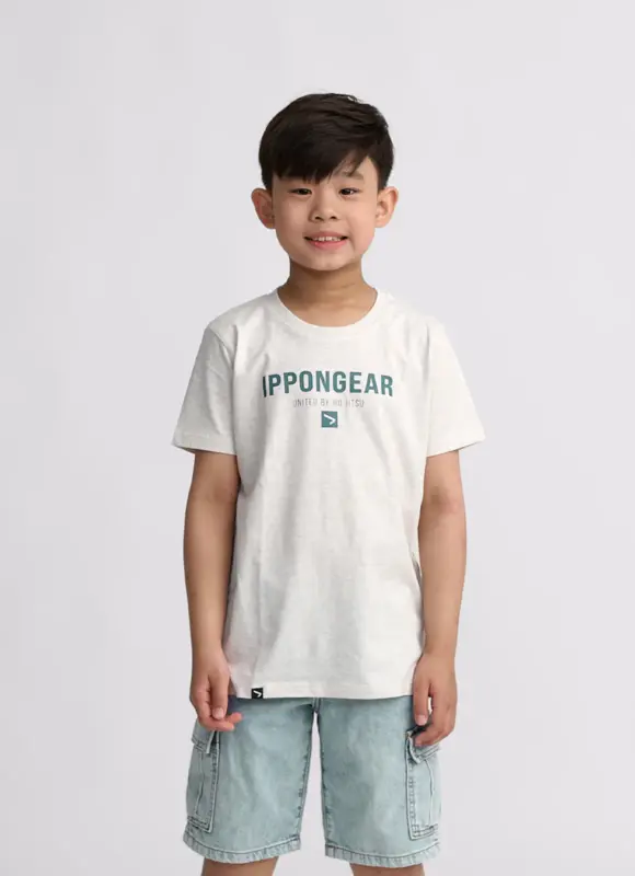 Camiseta gris claro niño - BJJ Claim