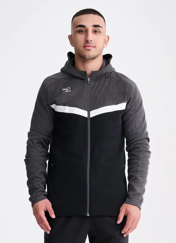 Chaqueta con Capucha IPPONGEAR Iconic - Color Negro