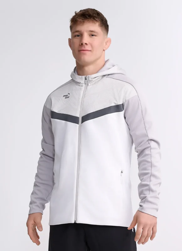Chaqueta con Capucha IPPONGEAR Iconic - Gris suave