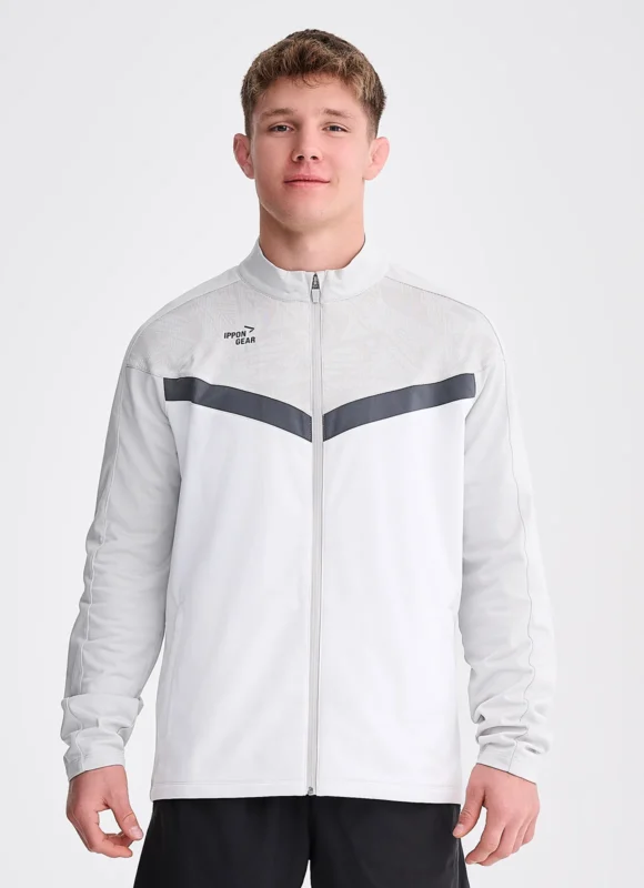 Chaqueta IPPONGEAR Team Iconic – Gris suave (Unisex)