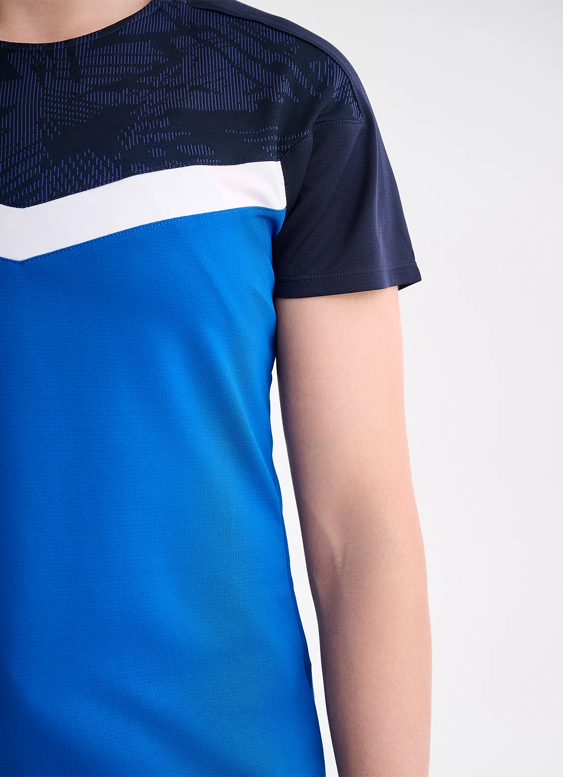 IPPONGEAR_Iconic Teamwear Tee Women_royal-marine_detail