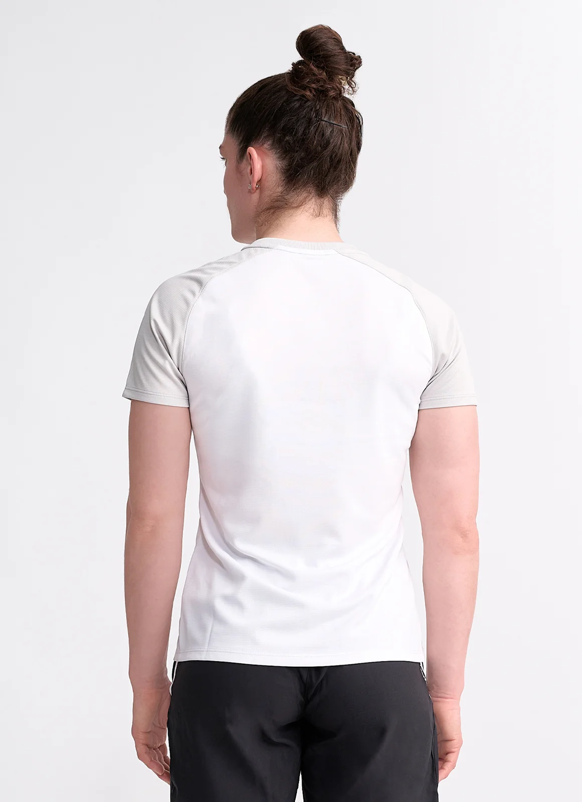 IPPONGEAR_Iconic Teamwear Tee Women_white-soft grey-anthra light_back