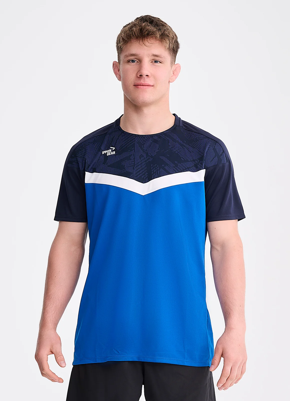 IPPONGEAR_Iconic Teamwear Tee_royal-marine_front