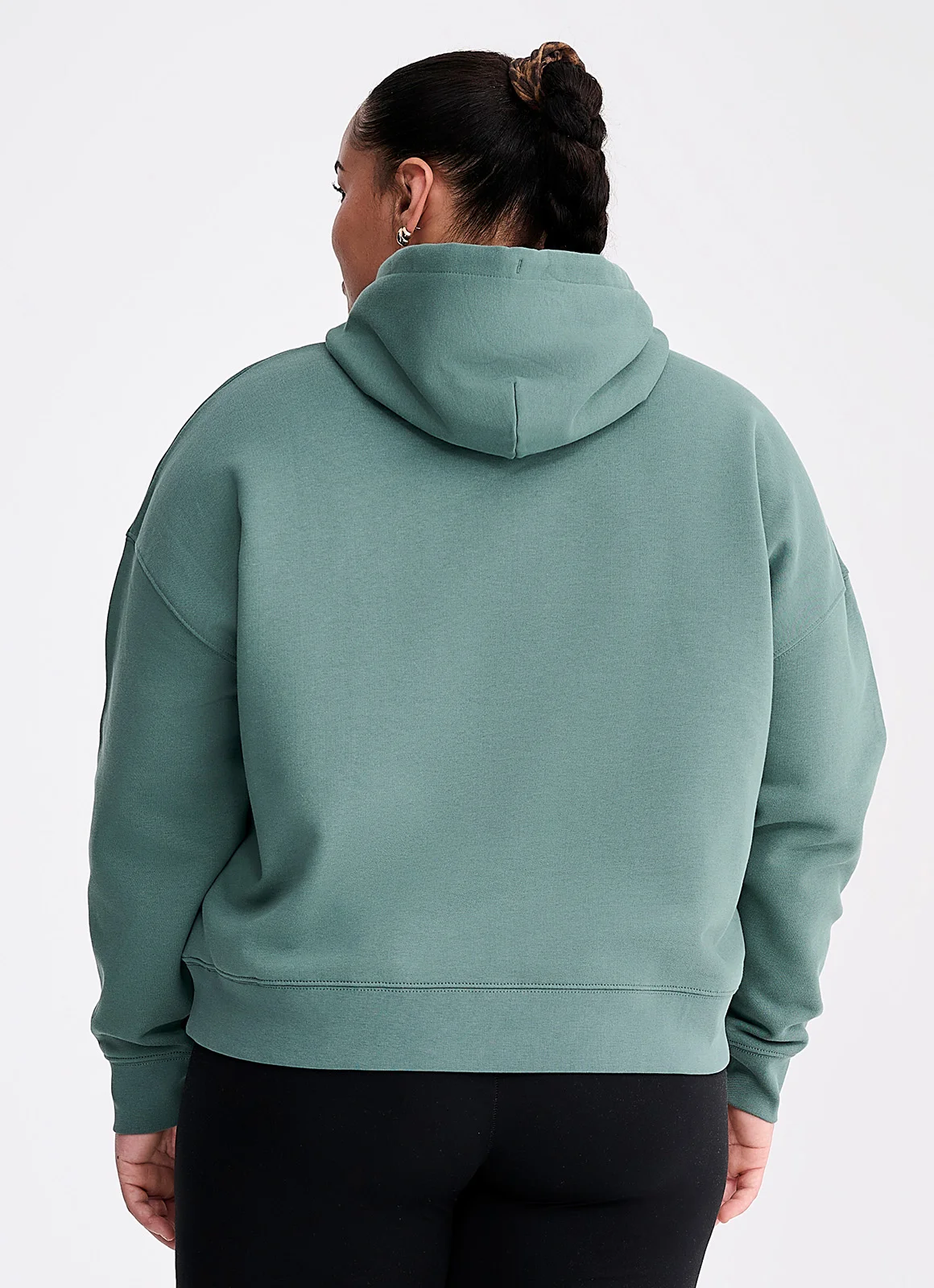IPPONGEAR_Lifestyle Collection_Women Oversize Hoodie Minimal 2_green bay_back