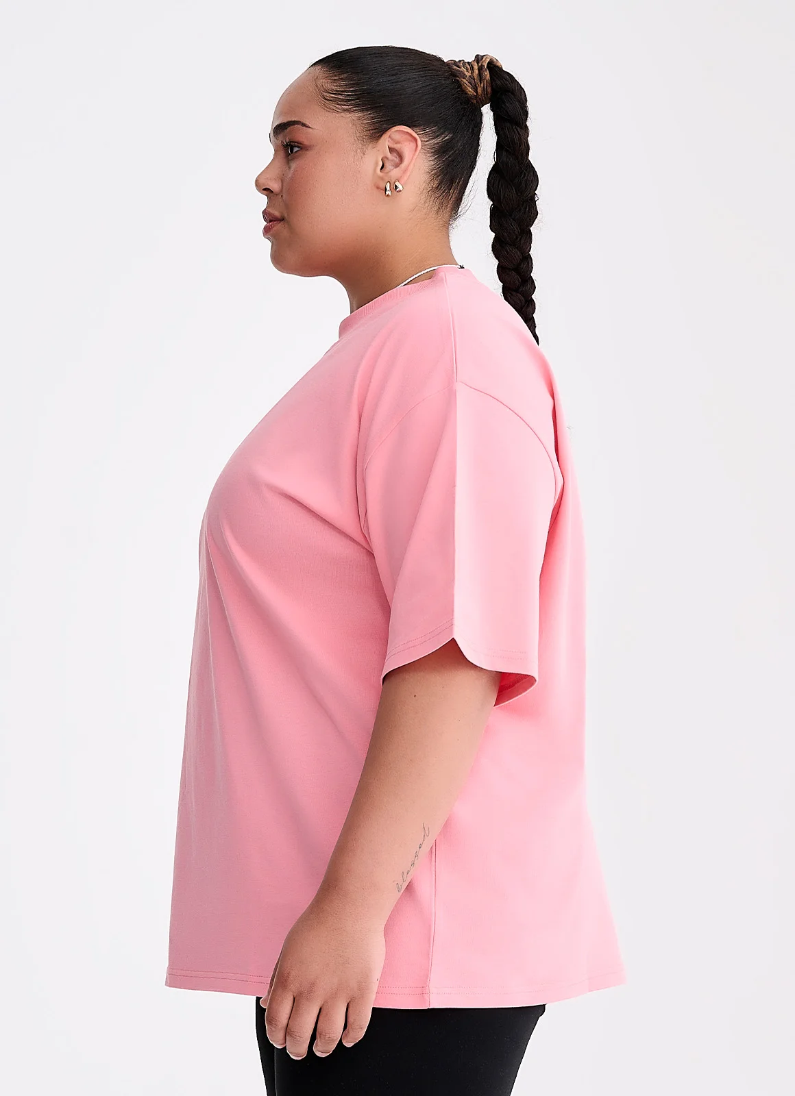 IPPONGEAR_Lifestyle Kollektion_Oversize T-Shirt Icon Unisex_pink joy_side