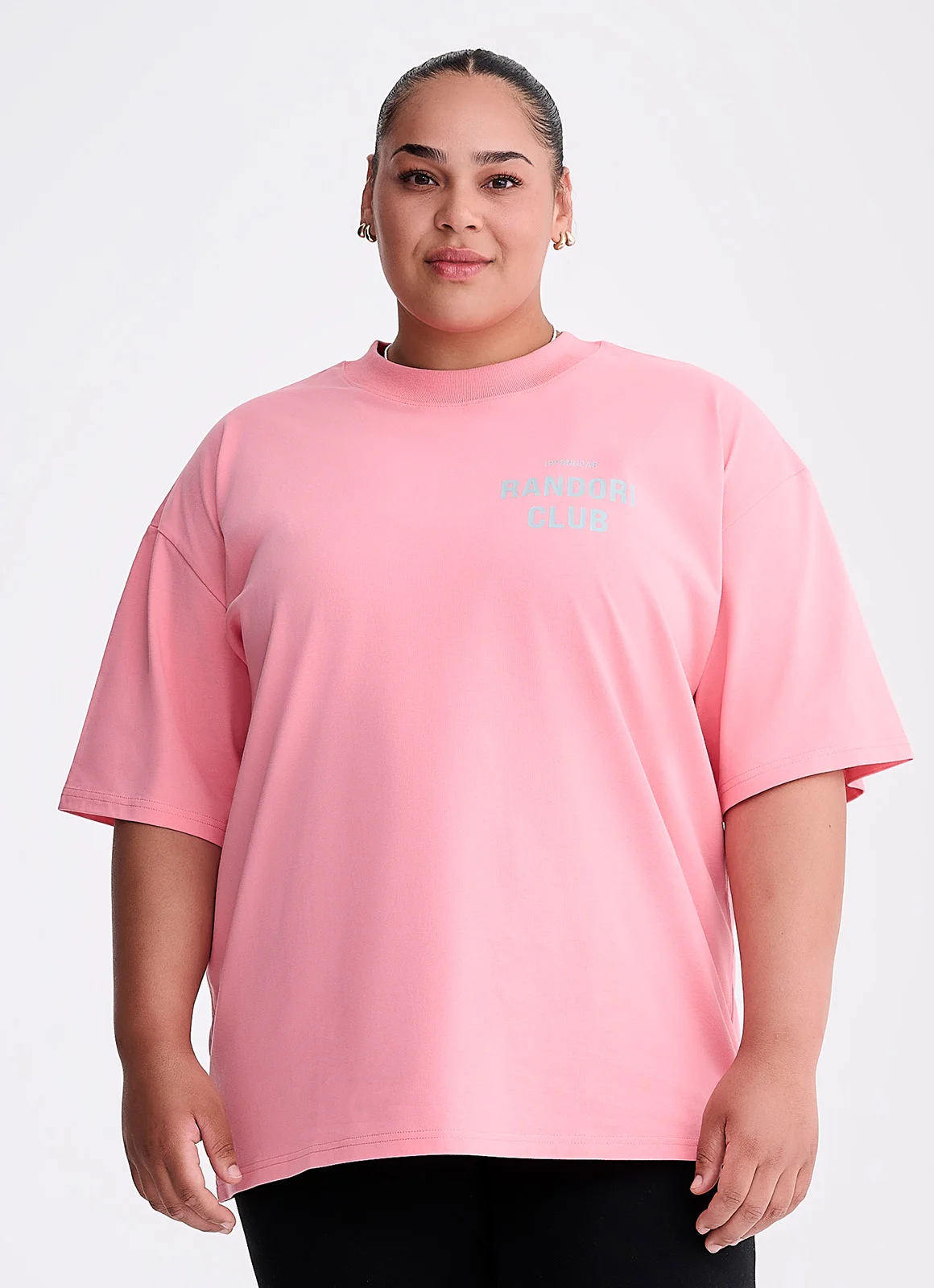 IPPONGEAR_Lifestyle Kollektion_Oversize T-Shirt Randori Club Unisex_pink joy_front