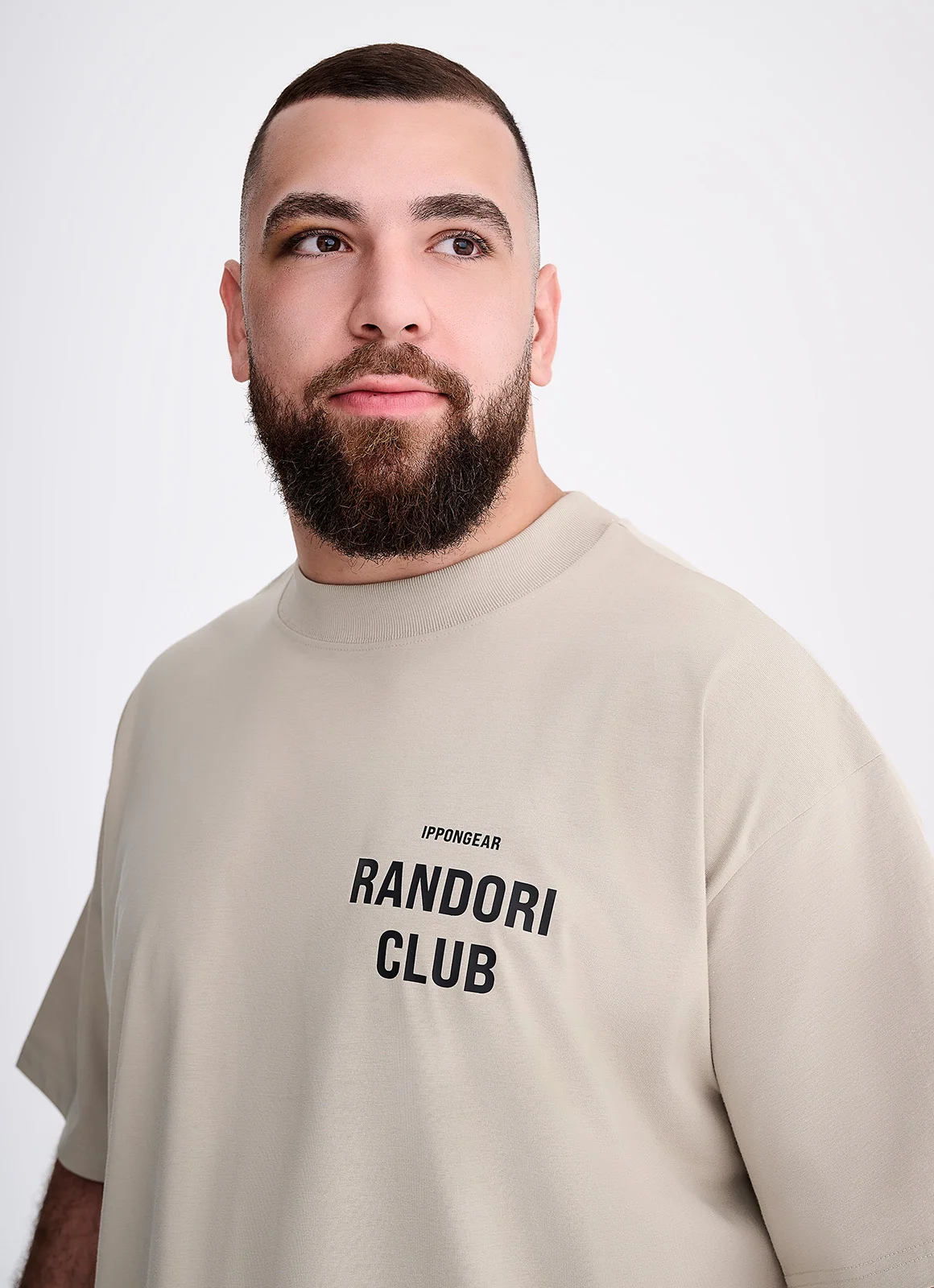 IPPONGEAR_Lifestyle Kollektion_Oversize T-Shirt Randori Club Unisex_stone_emotion