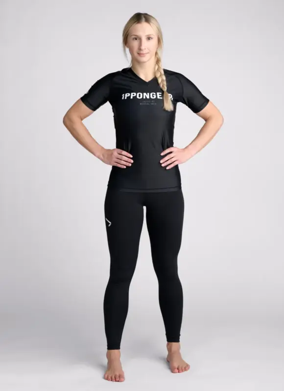 Rashguard negro bbj mujer