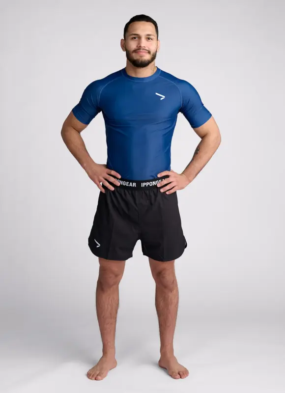 Rashguard azul hombre