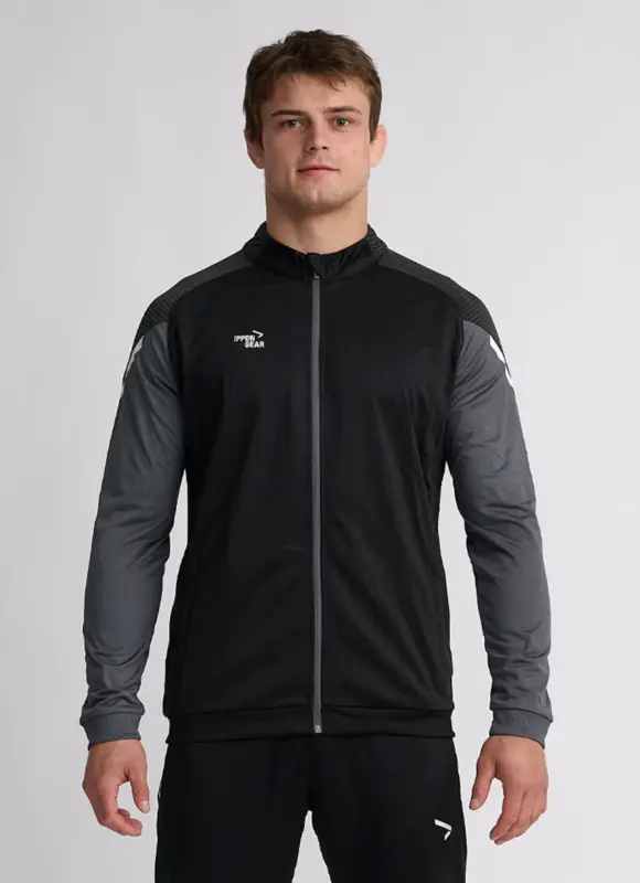 Chaqueta chándal azul hombre