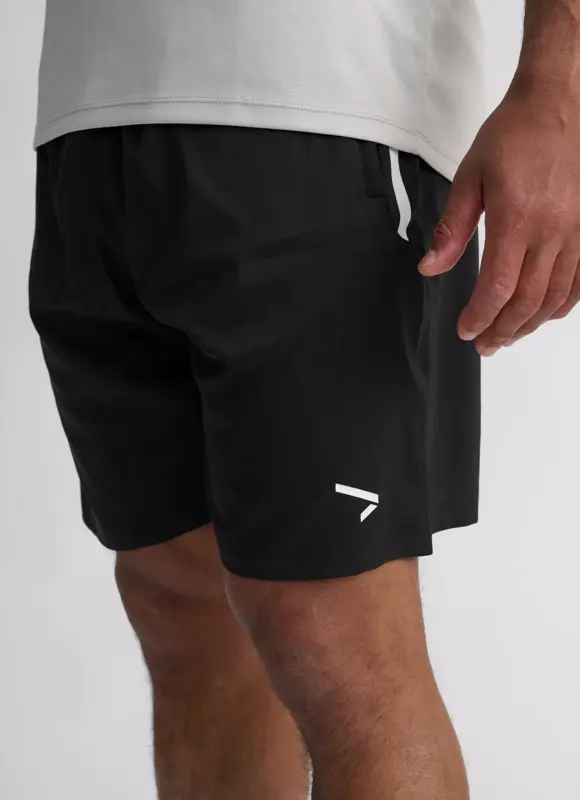 Pantalón corto deporte negro hombre