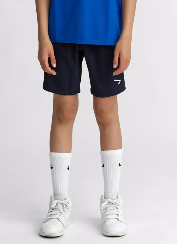 Pantalón corto deporte azul marino niño