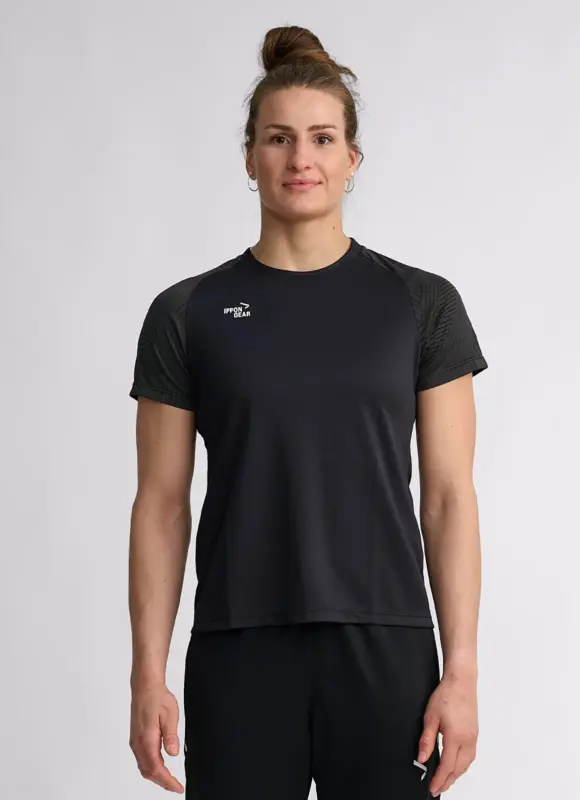 Camiseta deporte negra mujer