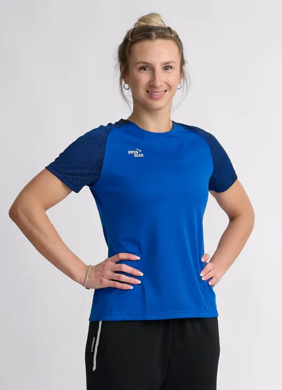 Camiseta deporte negra mujer