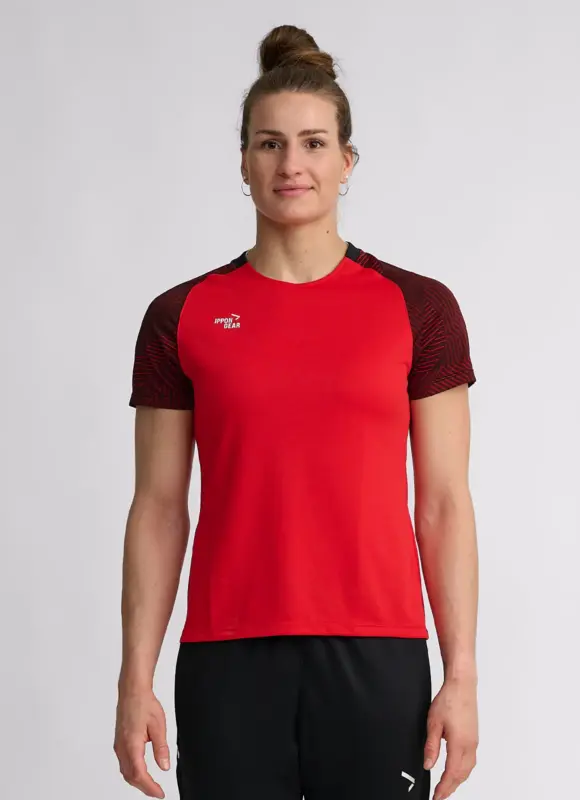 Camiseta deporte negra mujer