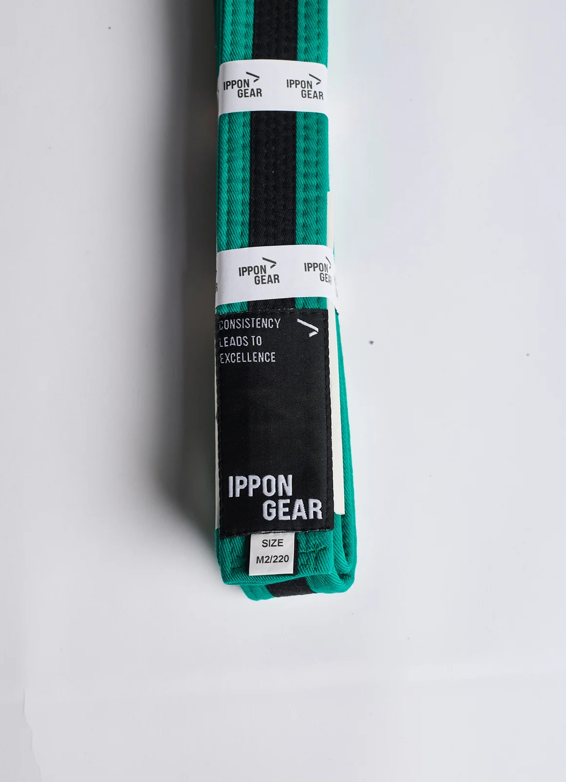 cinturón de color verde / negro para el jiu jitsu brasileño